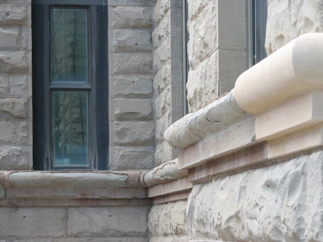 Sill condition on the entire building